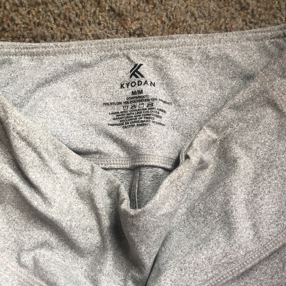 Grey/ white kyodan high waisted leggings - Picture 2 of 2